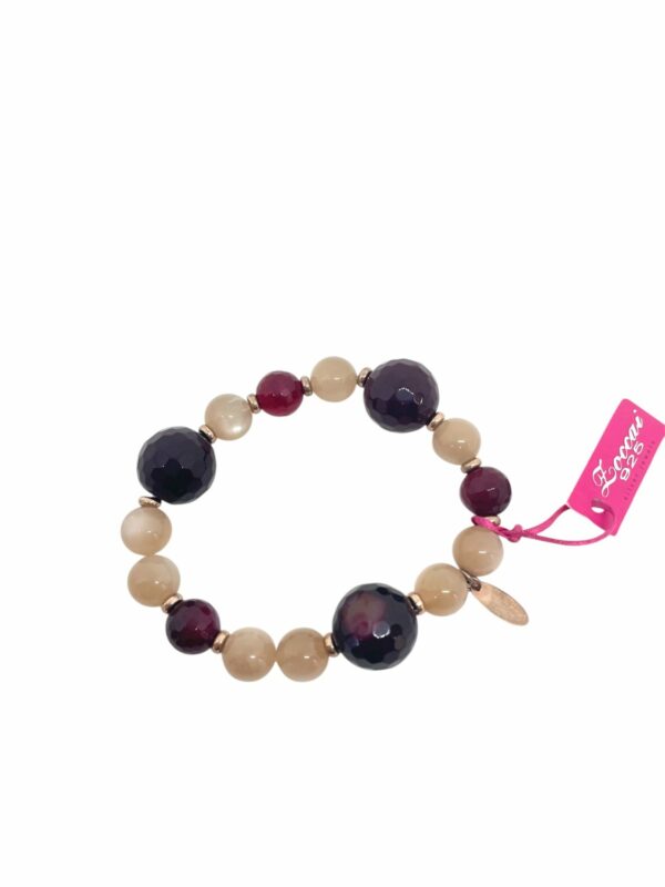 Bracciale Zoccai Donna in Argento Pietre dure AGBR0227RRRNPL