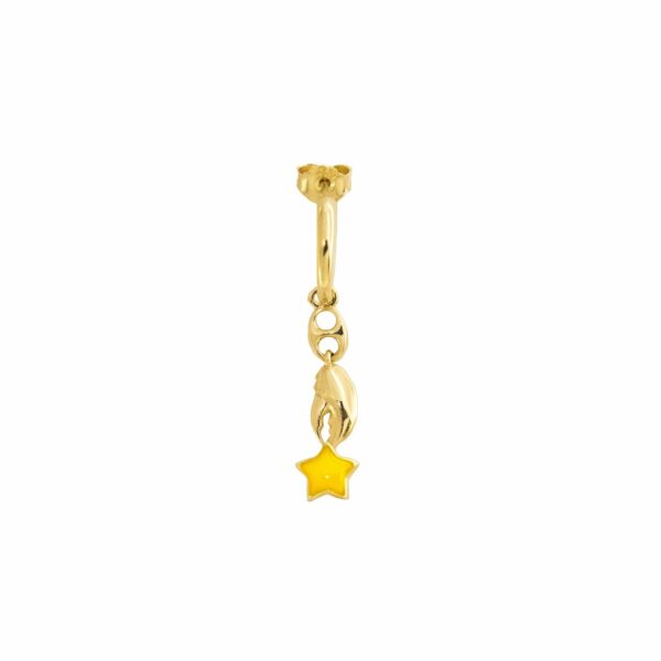 Mono orecchino Rue des Mille Donna Marine Love in Argento AE-ORCHE