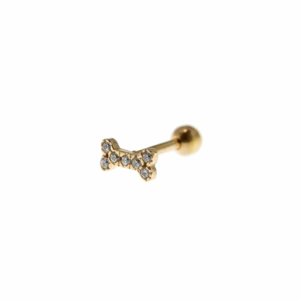 Orecchini Rue des Mille Donna REBELLE in Argento PRZ-008 OSSO AU