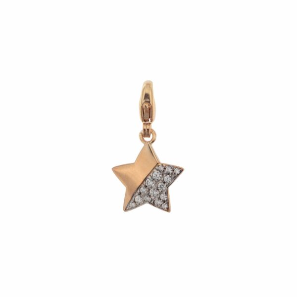 Charm Rue des Mille Donna STARDUST TALES in Argento CNZ-007 STE