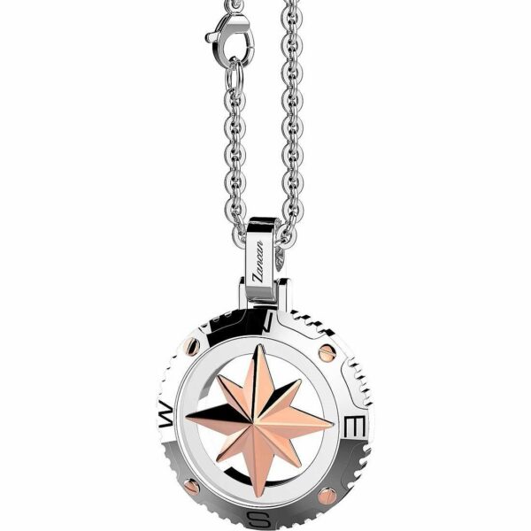 Collana Zancan Uomo Hi Teck in Acciaio EHC124