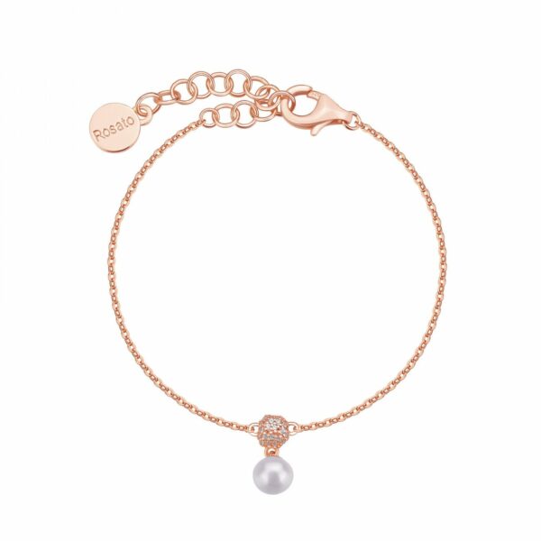 Bracciale Rosato Donna Azzurra in Argento Perla RZAZ012