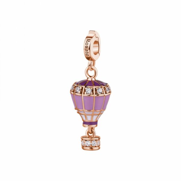 Charm Rosato Donna VIAGGI DI VITA in Argento Zirconia RZ217
