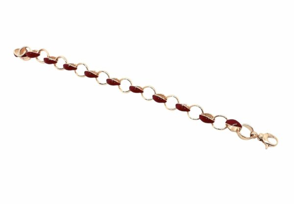 Bracciale Labrioro Donna in Argento 4028/R ROSSO