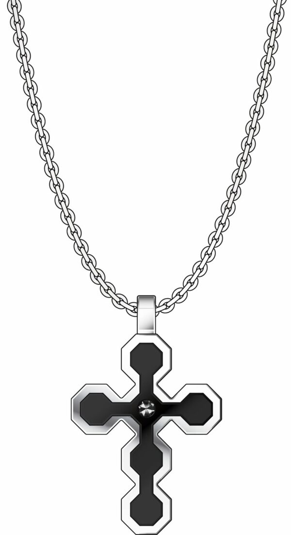 Collana Zancan Uomo Hi Teck in Acciaio EHC167 ZANCAN