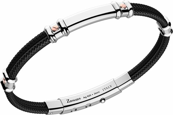 Bracciale Zancan Uomo Regata in Argento EXB577R-NE