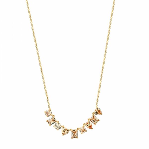 Collana Rosato Donna in Argento Zircone RZGE03