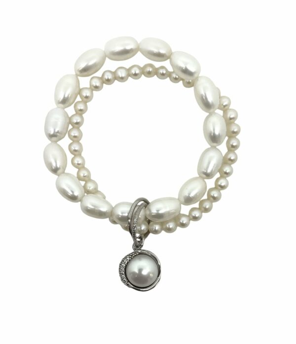 Bracciale Mikiko Donna in Argento Perla MB7321A4F9BI999