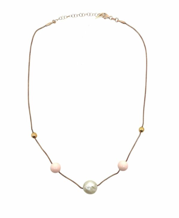 Collana Mikiko Donna in Argento MD7588A3CORALLO