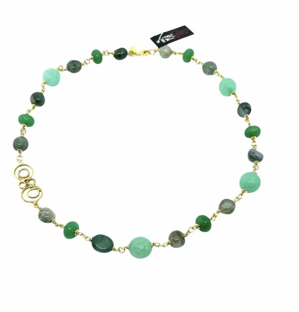 Collana Argento Raro Donna in Argento Agata VC