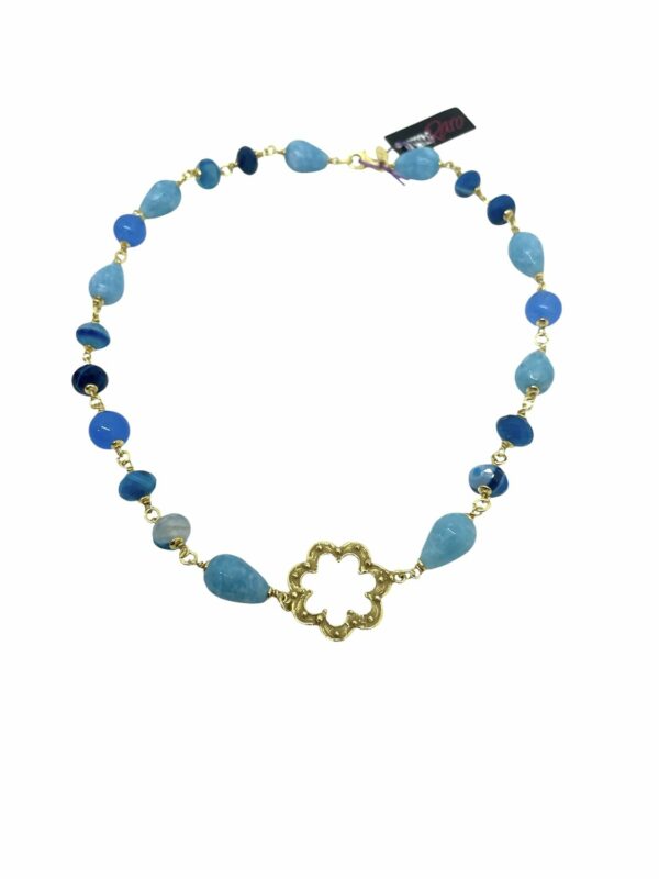 Collana Argento Raro Donna in Argento Agata A1