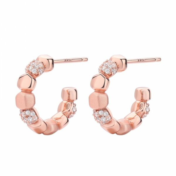 Orecchini Rosato Donna in Argento RZIB33
