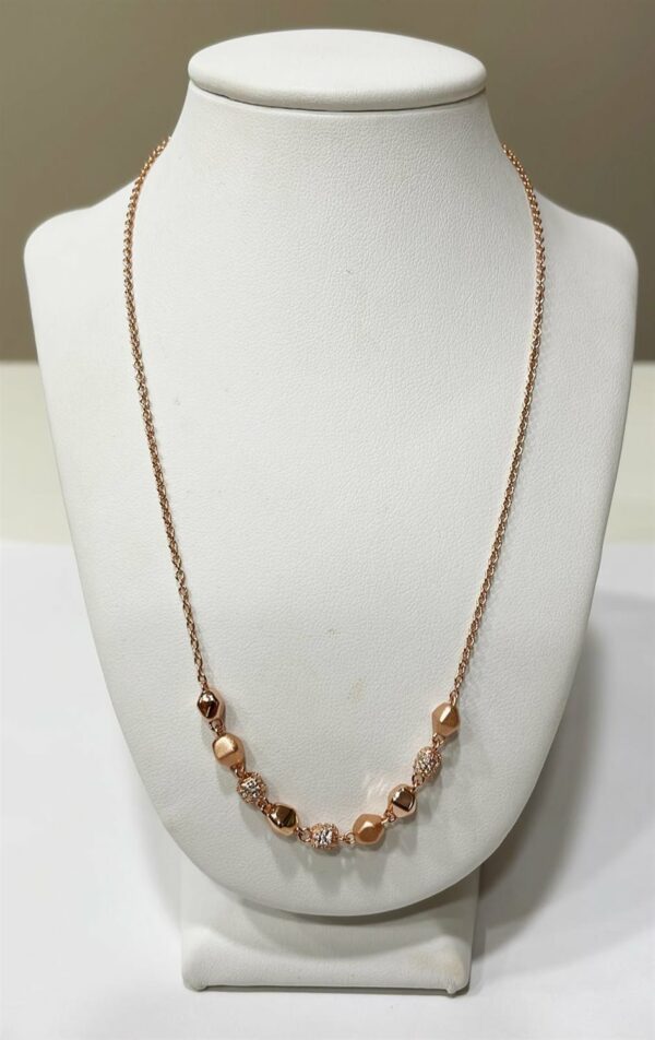 Collana Rosato Donna INTO THE BLUE in Argento Zircone RZIB06
