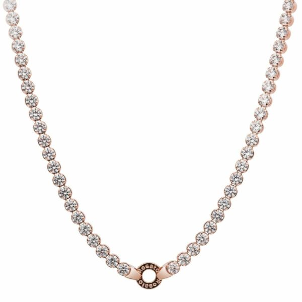 Collana Rosato Donna Storie in Argento RZC002