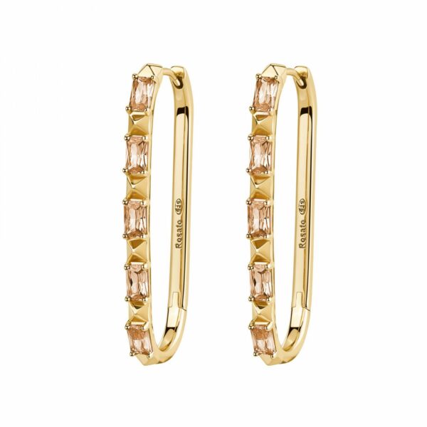 Orecchini Rosato Donna in Argento RZCU110