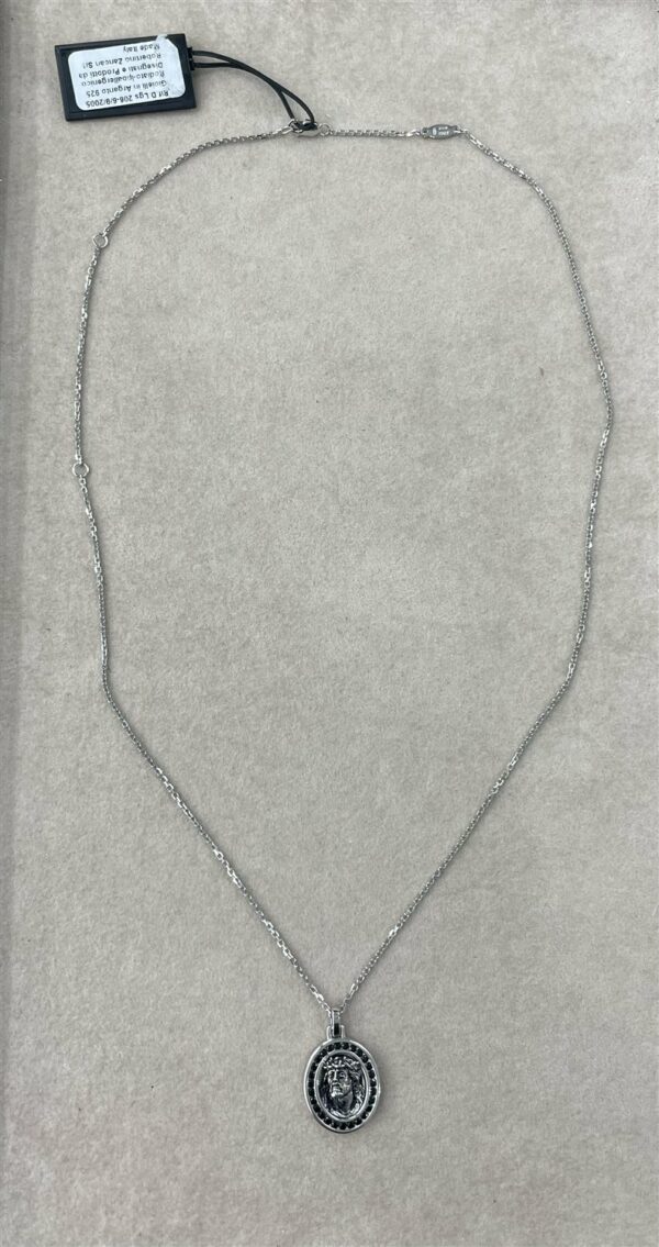 Collana Zancan Uomo in Argento Spinello ESC191-NE