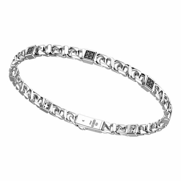 Bracciale Zancan Uomo in Argento Spinello EXB883