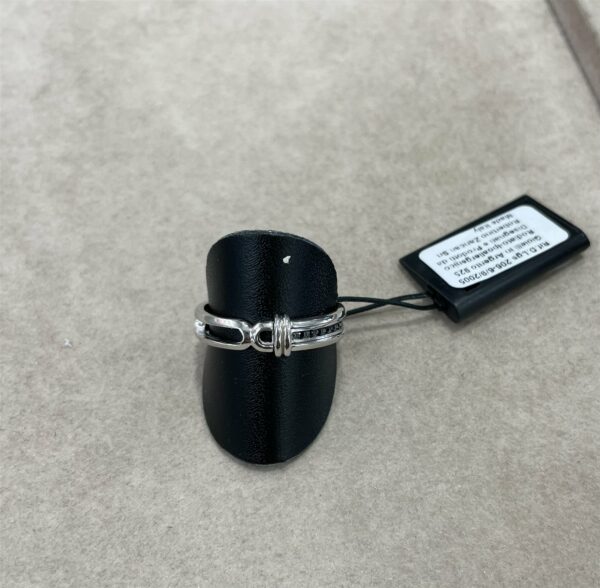 Anello Zancan Uomo in Argento Spinello ESA088-NE