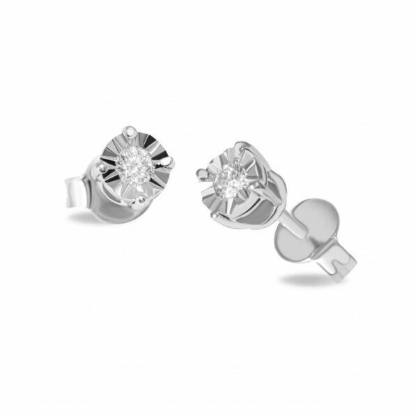 Orecchini I Gioielli del Sole Donna in Oro bianco Diamante ORS1-016