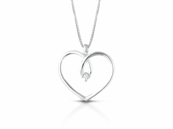 Collana PG Gioielli Donna Cuori in Oro Diamante CIODESIRE/1