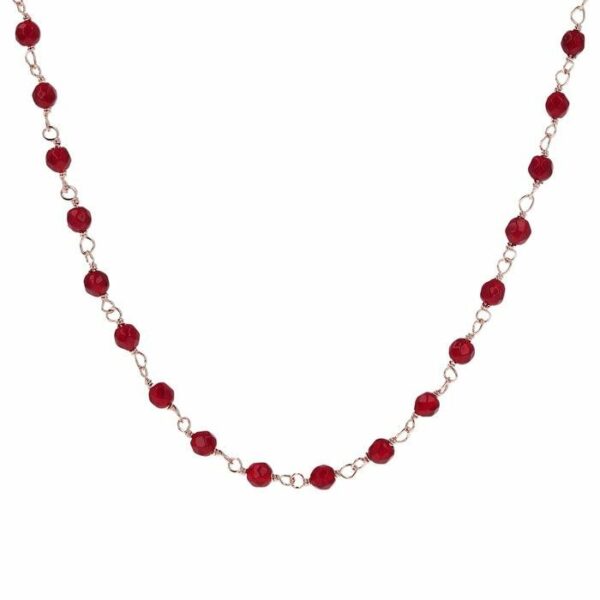 Collana Bronzallure Donna Rosario in Lega metallica Agata WSBZ01254RA-SH