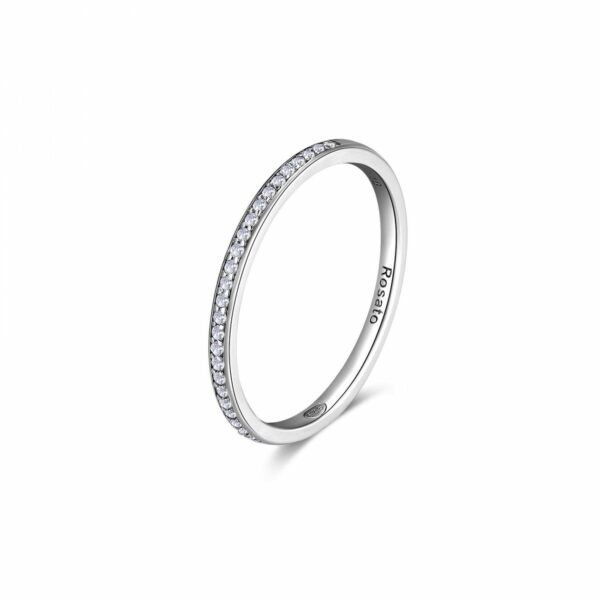 Anello Rosato Donna Allegra in Argento Zirconia RZA029B