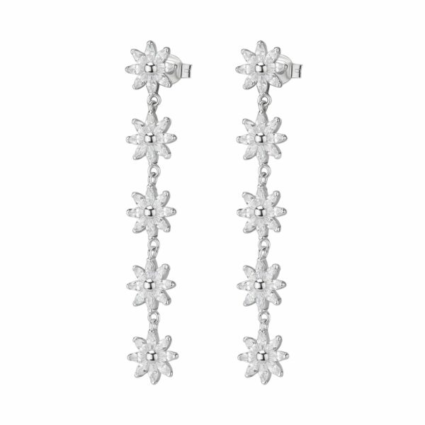 Orecchini Rosato Donna Gaia in Argento RZGA75
