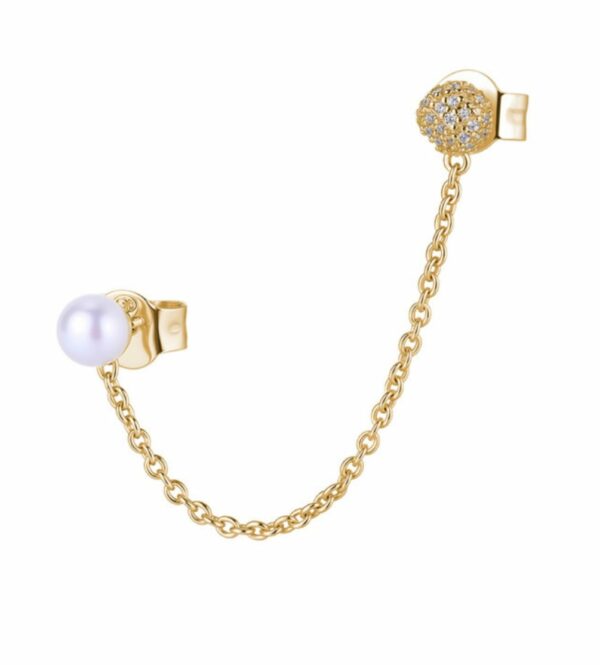 Mono orecchino Rosato Donna in Argento RZAZ026