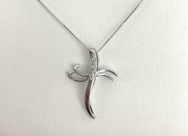 Collana PG Gioielli Donna in Oro bianco Diamante 1109