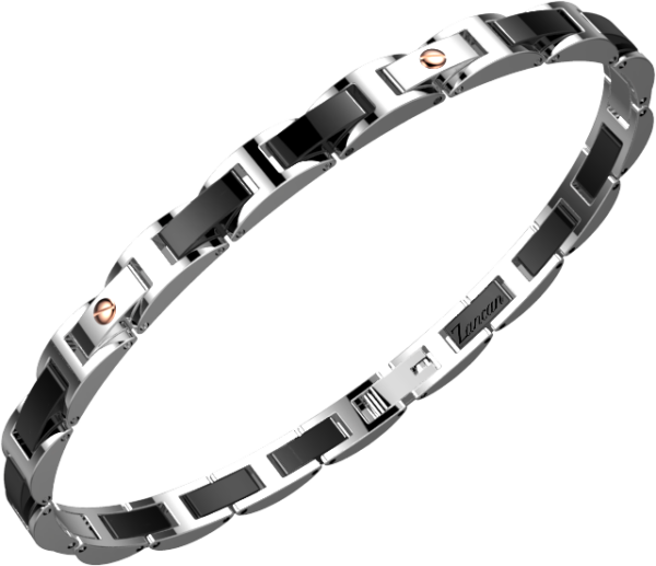 Bracciale Zancan Uomo in Acciaio EHB321