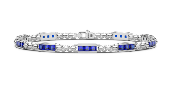 Bracciale Zancan Uomo insigna color in Argento ESB309-BL