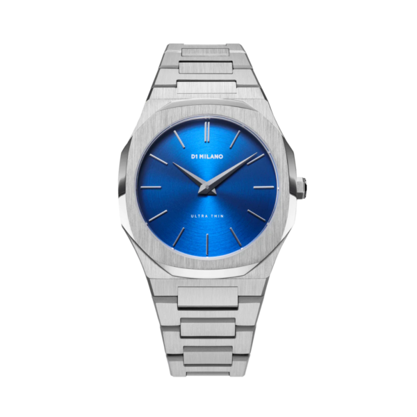 Orologio D1 Milano Uomo Geo Ultra Thin 40 mm in Acciaio D1-UTBJ09