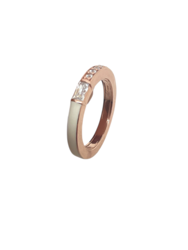 Anello Labrioro Donna in Argento 1092/R BIANCO
