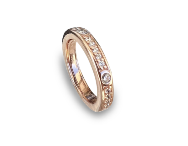 Anello Labrioro Donna in Argento 1063/R P. BIANCHE