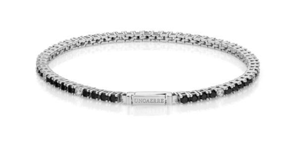 Bracciale Unoaerre Uomo in Argento Zirconia 6386