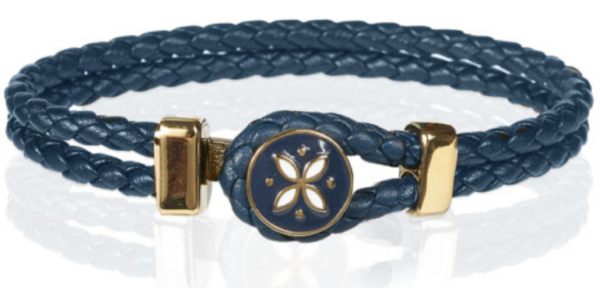 Bracciale Gerba Uomo in Pelle MYFLOWERS03