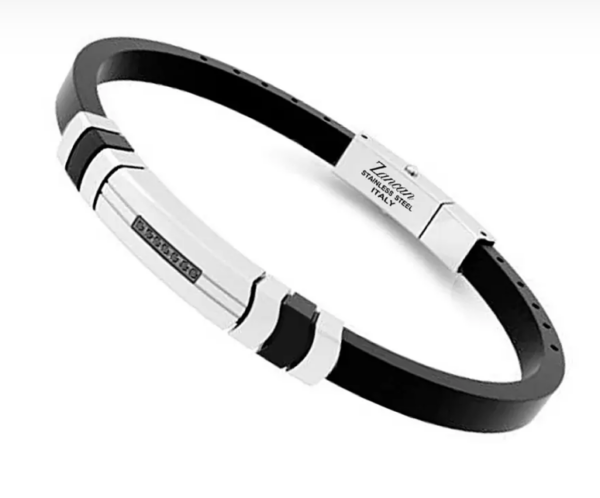 Bracciale Zancan Uomo in Acciaio Spinello EHB428