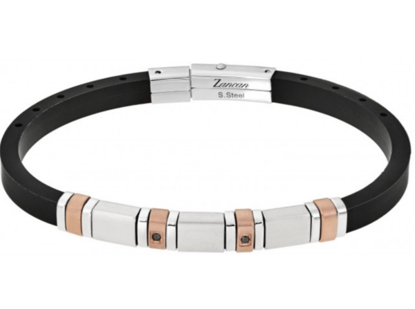 Bracciale Zancan Uomo in Silicone Spinello UHB116