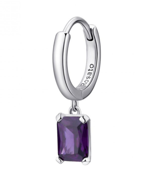Mono orecchino Rosato Donna in Argento RZAL015