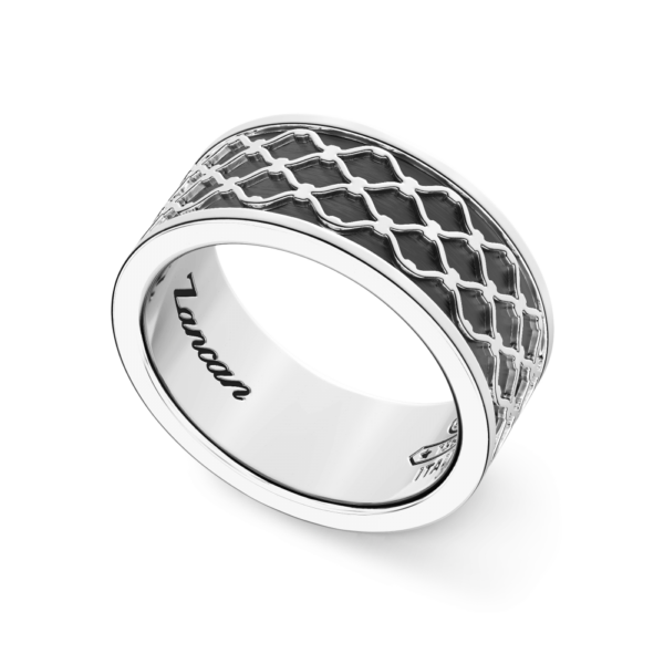Anello Zancan Uomo in Argento EXA100