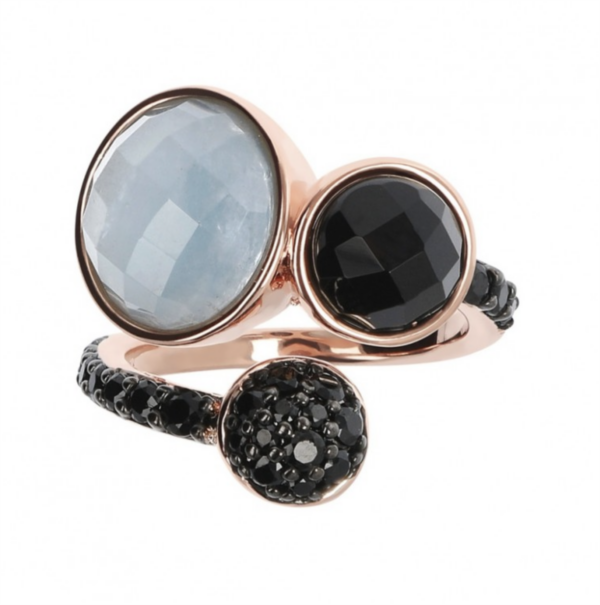 Anello Bronzallure Donna in Bronzo Acquamarina WSBZ02064.MK