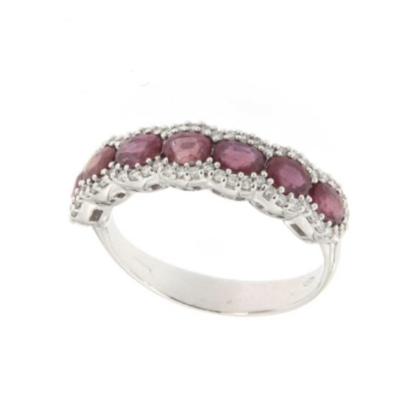 Anello I Gioielli del Sole Donna in Oro bianco Rubino ANC19RB-045