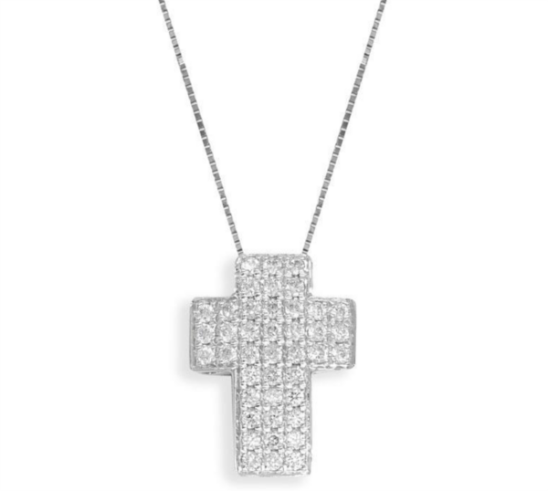 Collana I Gioielli del Sole Donna in Oro bianco Diamante MP54152-3
