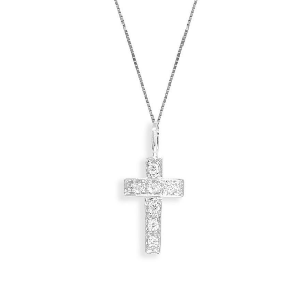 Collana I Gioielli del Sole Donna in Oro bianco Diamante CLX25-1