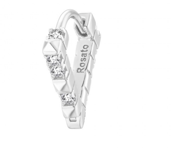 Mono orecchino Rosato Donna in Argento RZCU61
