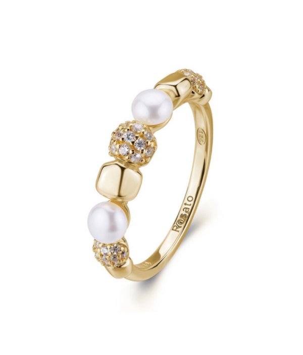 Anello Rosato Donna Azzurra in Argento RZAZ039B