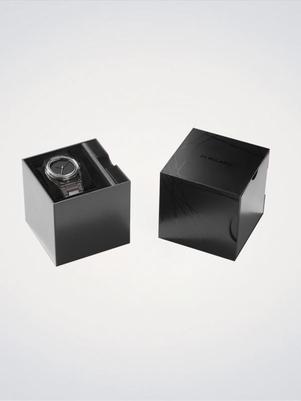 Orologio D1 Milano Exp_Black in Plastica D1-NYBJ02 - immagine 7