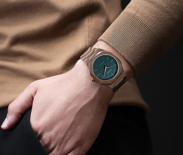 Orologio D1 Milano Uomo Forest Ultra Thin 38 mm in Acciaio UTBU02 - immagine 4