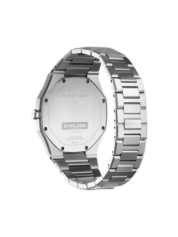 Orologio D1 Milano Uomo Scarabeo Ultra Thin 40 mm in Acciaio D1-UTBJ37 - immagine 4