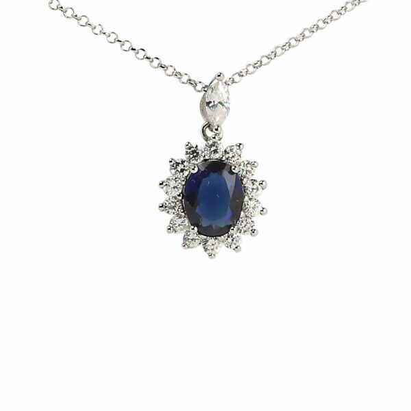 Collana Osa Jewels Donna in Argento Zircone 6708